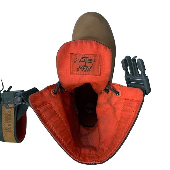 Timberland Junior Mixed-Media Gaiter Boots Special Release Size 4(Big Kids) - Picture 9 of 12